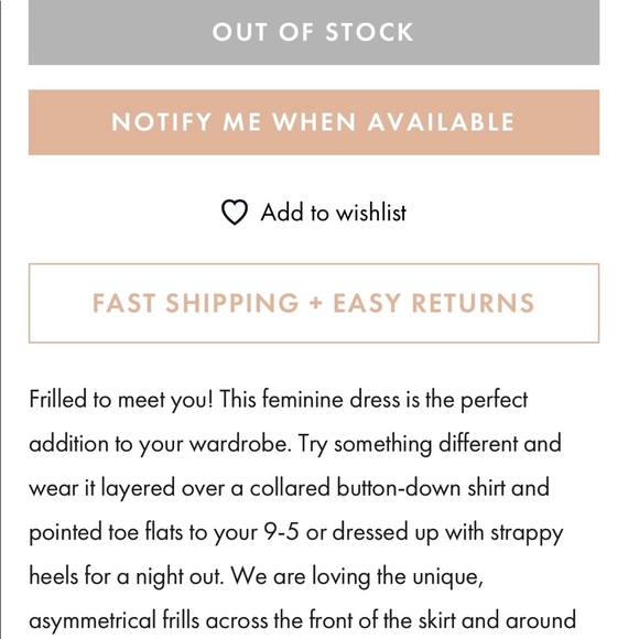 Selfie Leslie Frilled to Meet You Dress Red - Picture 6 of 7